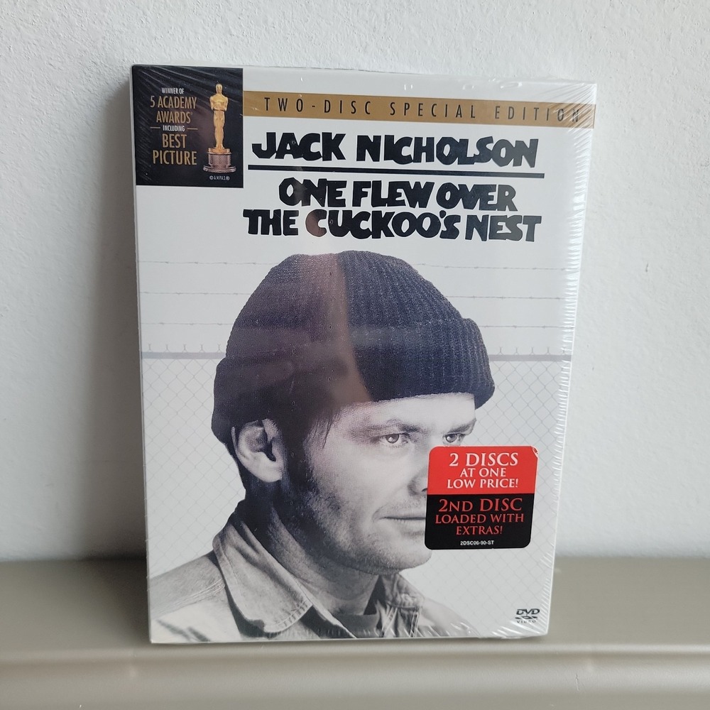 One Flew Over the Cuckoo's Nest (DVD, 2-Disc Set, Two Disc Special Edition) New